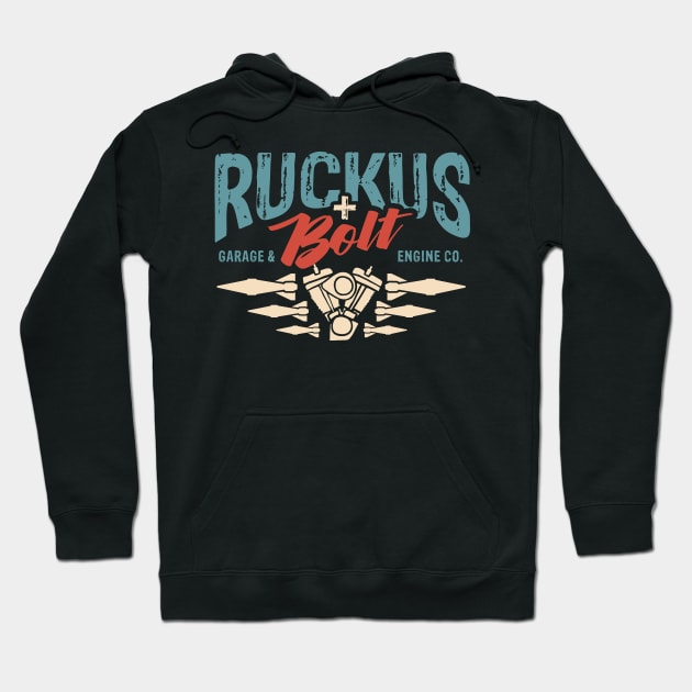 Ruckus Paladins Champion Logo Hoodie by dcmjs